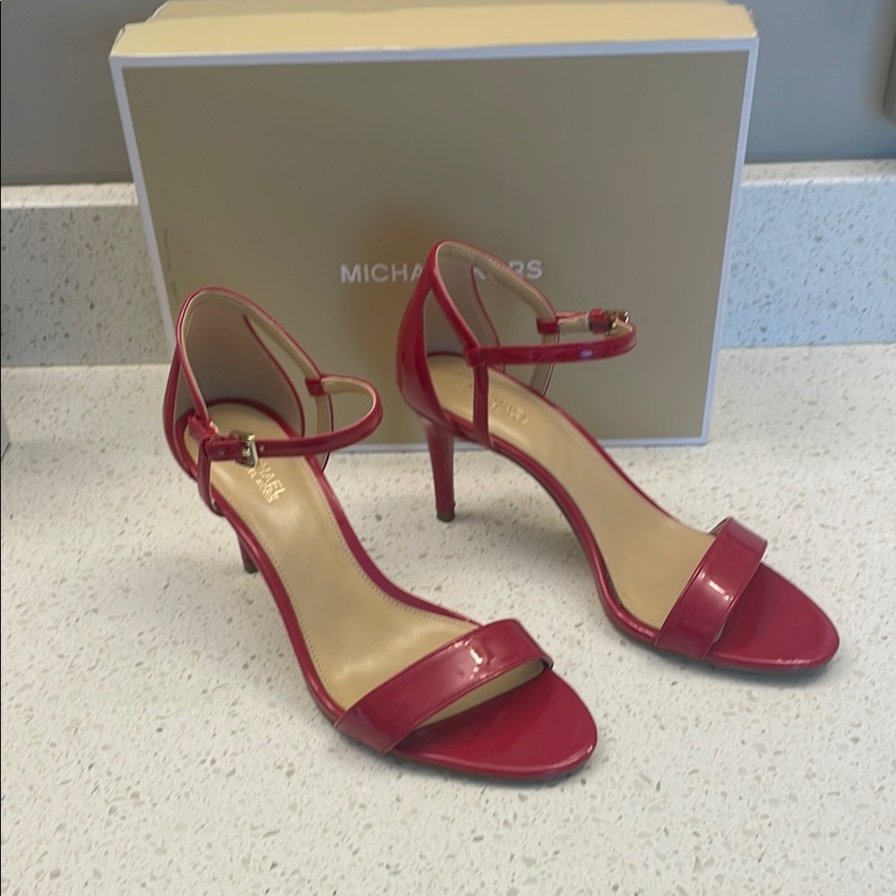 Michael Kors Red Women's Heels 7.5